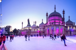 The Brighton Pavilion ice rink
